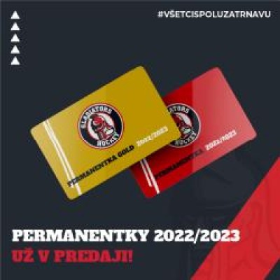 Pernamentky HK Gladiators Trnava na sezónu 2022/23