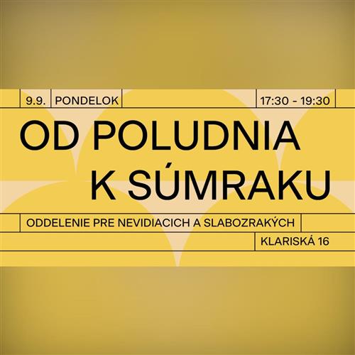 Od poludnia k súmraku