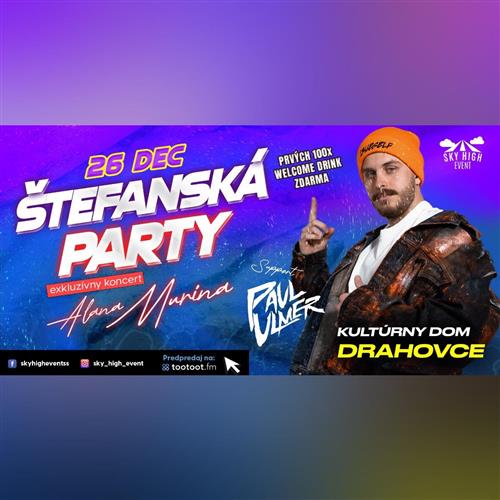 ŠTEFANSKÁ PARTY S ALANOM MURÍNOM