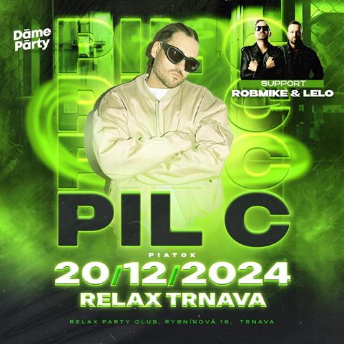 PIL C koncert + afterka // 20.12.2024 // Relax Trnava