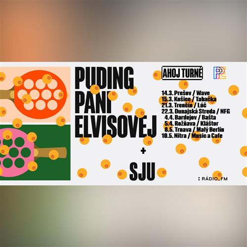 Puding pani Elvisovej & SJU (turné a krst albumu) v Trnave!