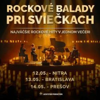 Rockové Balady pri Sviečkach